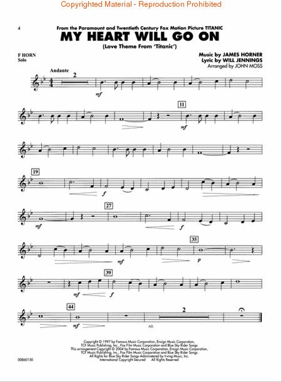 Film Favorites Film Favorites Concert Band Methods scores gallery preview page 3