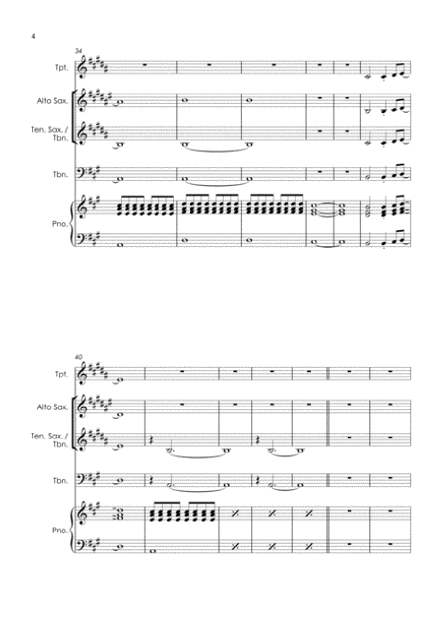 Jet Tenor Saxophone scores gallery preview page 6