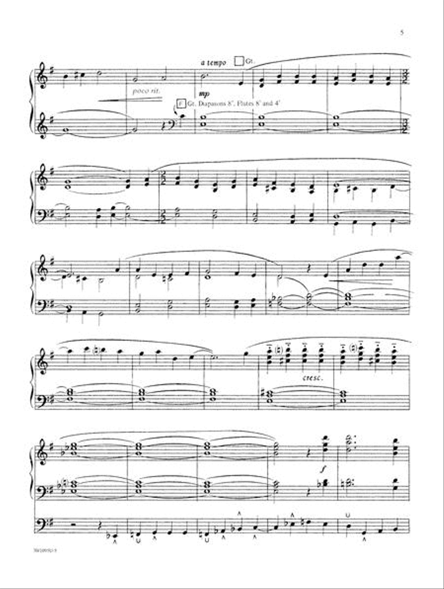 The Organist's Companion for the Church Year, Book I Organ Solo scores gallery preview page 5