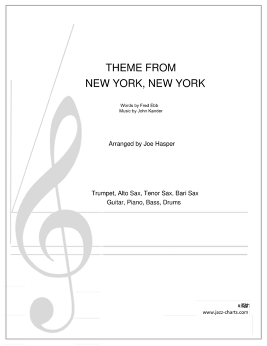 Theme From "New York, New York"