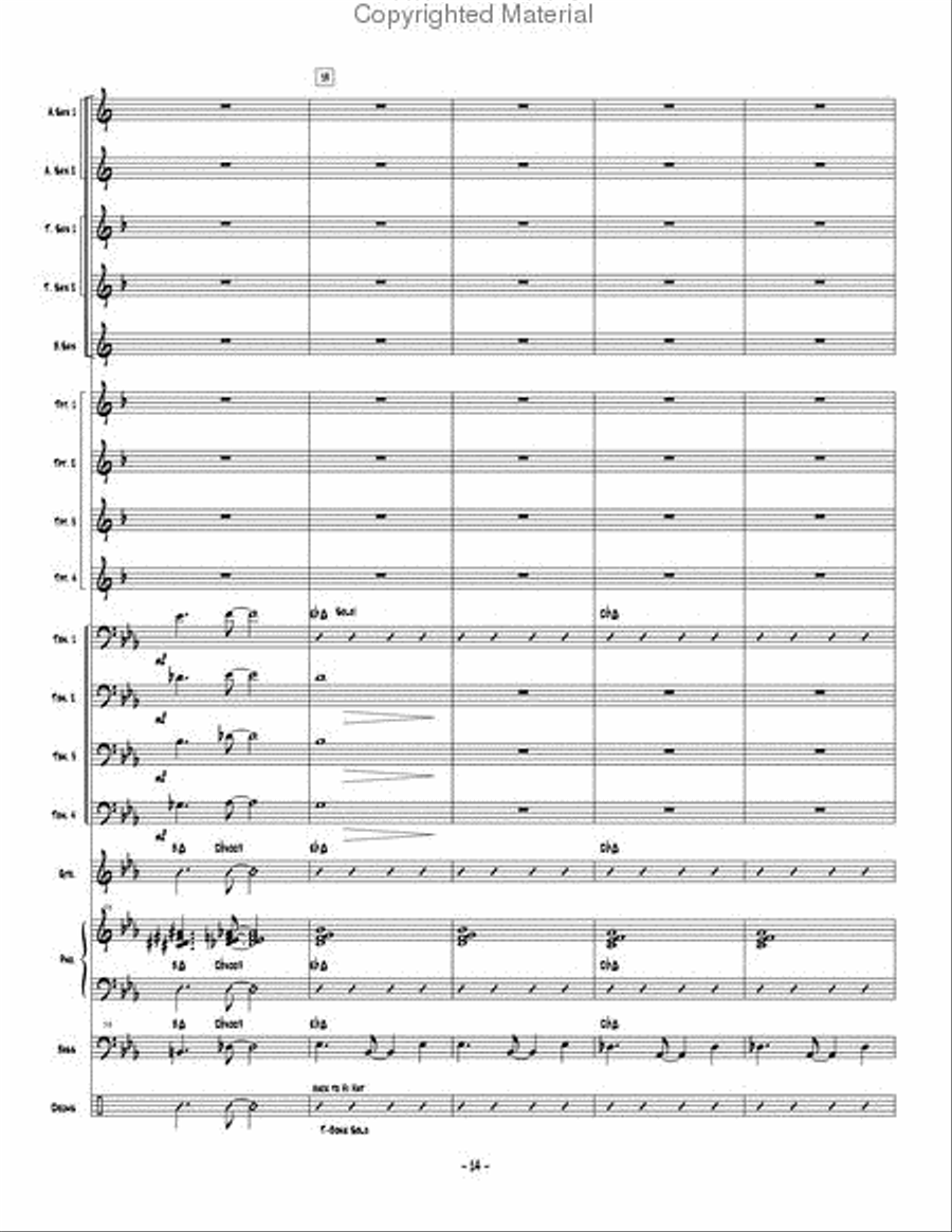Amaryillis Amaryillis Jazz Ensemble scores gallery preview page 15