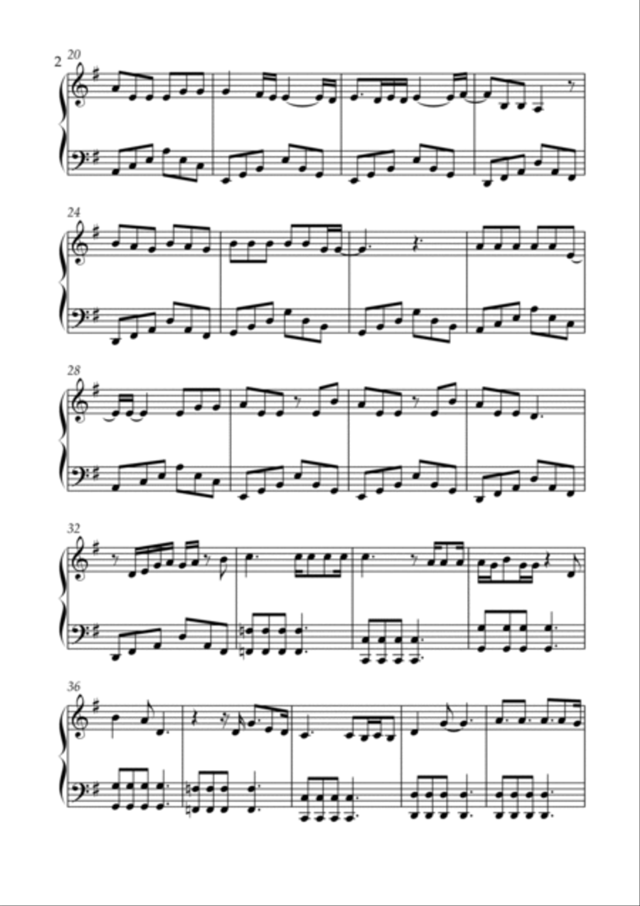 Love On The Brain Love On The Brain Piano Solo scores gallery preview page 2