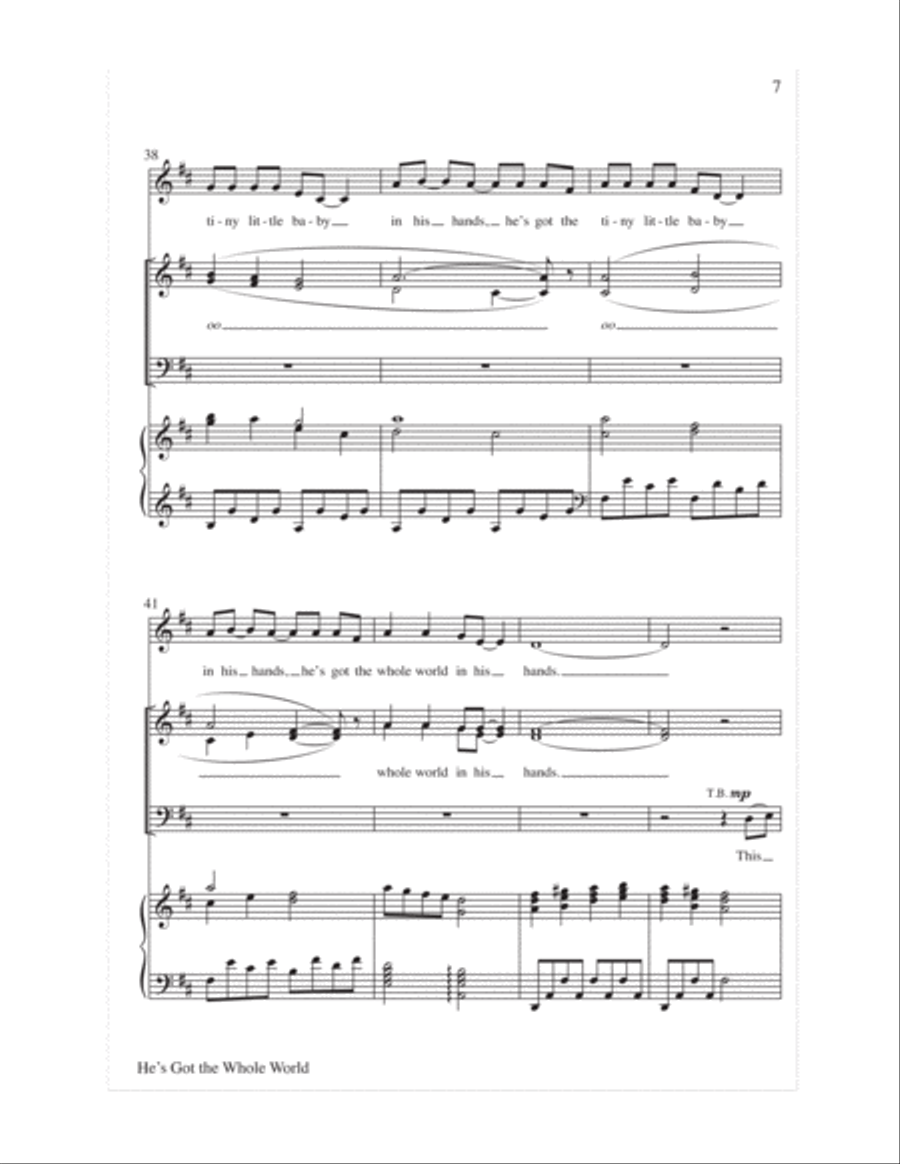 Let the Children Sing 4-Part scores gallery preview page 9