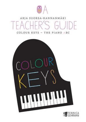 Book cover for Colour Keys the Piano ABC, Teacher's Guide A
