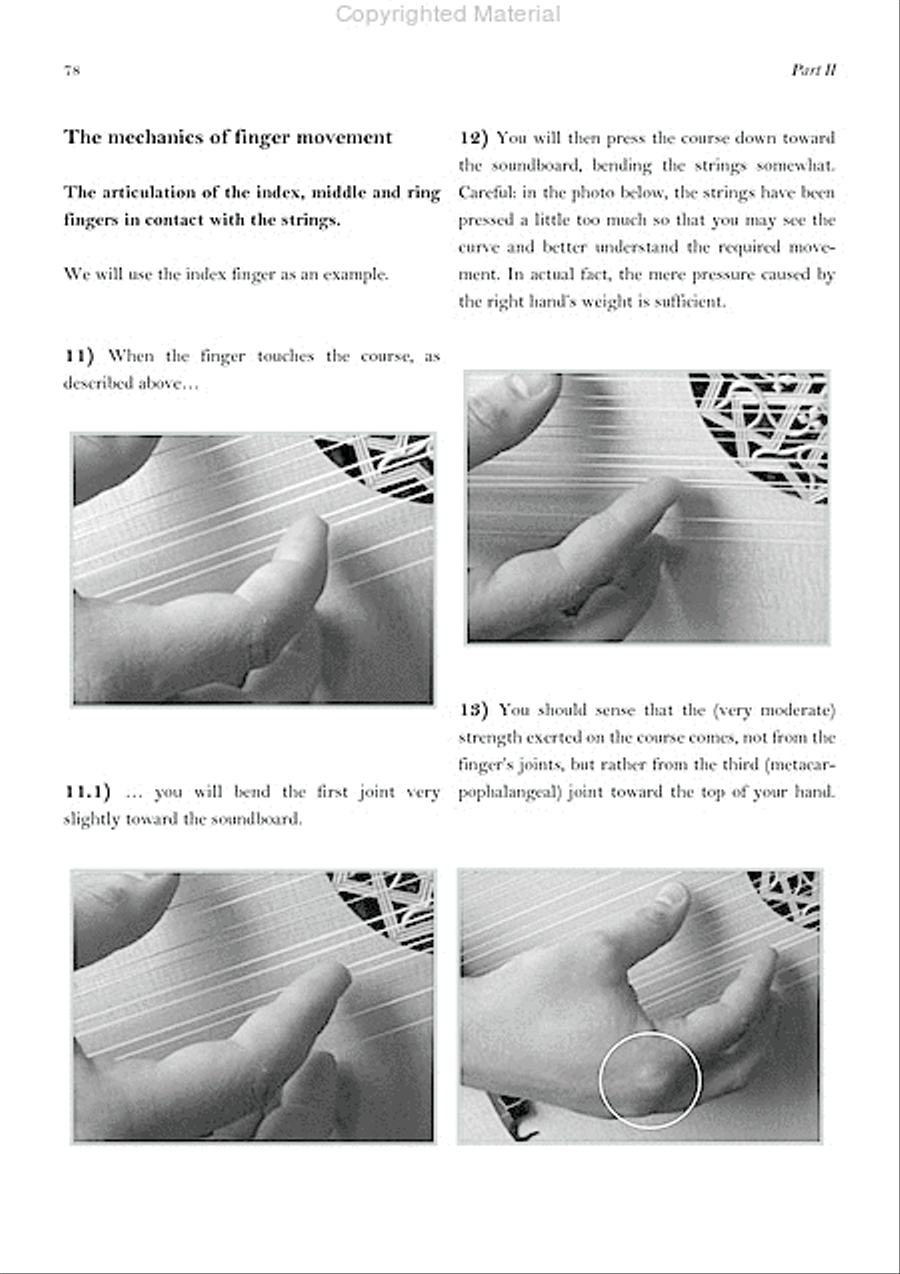 Method for the Baroque Lute. A practical guide for beginning and advanced lutenists Lute scores gallery preview page 9