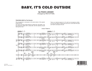 Baby, It's Cold Outside - Full Score