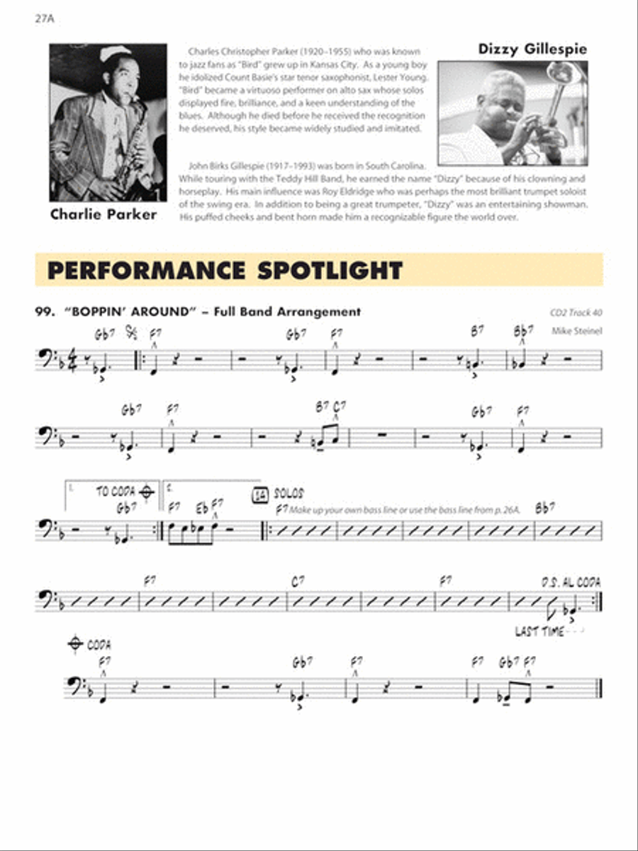 Essential Elements for Jazz Ensemble – Bass Jazz Ensemble scores gallery preview page 8