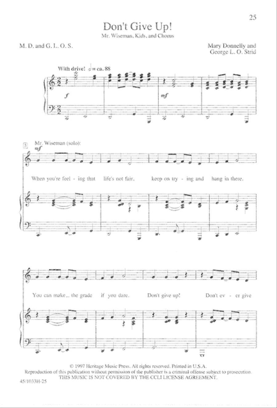 Watts It All About? The Whole Shocking Story Unison Choir scores gallery preview page 26