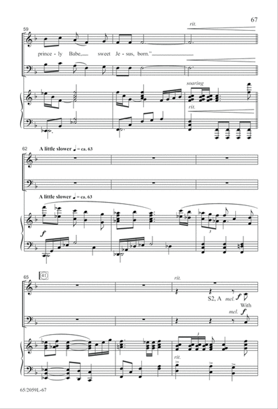 The Christmas Story The Christmas Story 3-Part scores gallery preview page 68