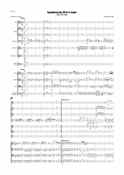 Haydn - Symphony No.90 in C major, Hob.I:90