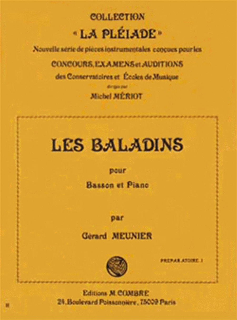 Les Baladins Bassoon Solo scores gallery preview page 1