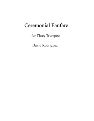 Book cover for Ceremonial Fanfare