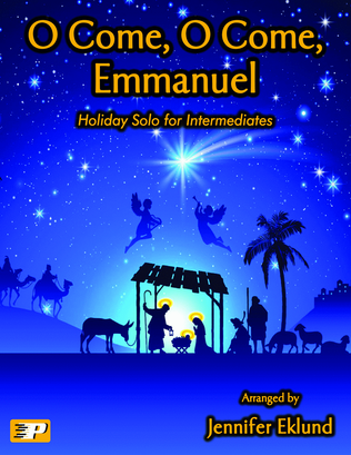 Book cover for O Come, O Come, Emmanuel (Easy Jazz Piano)