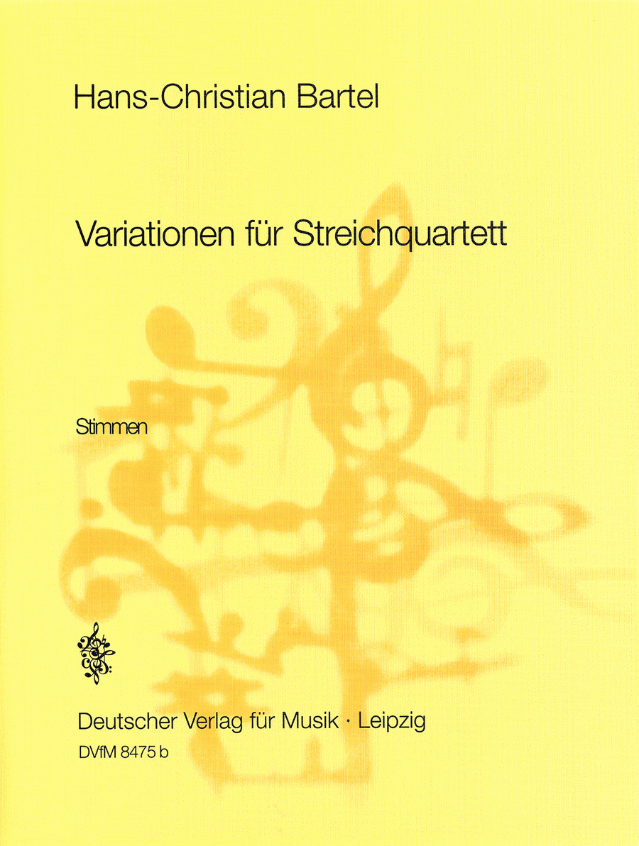Variations String Quartet scores gallery preview page 1