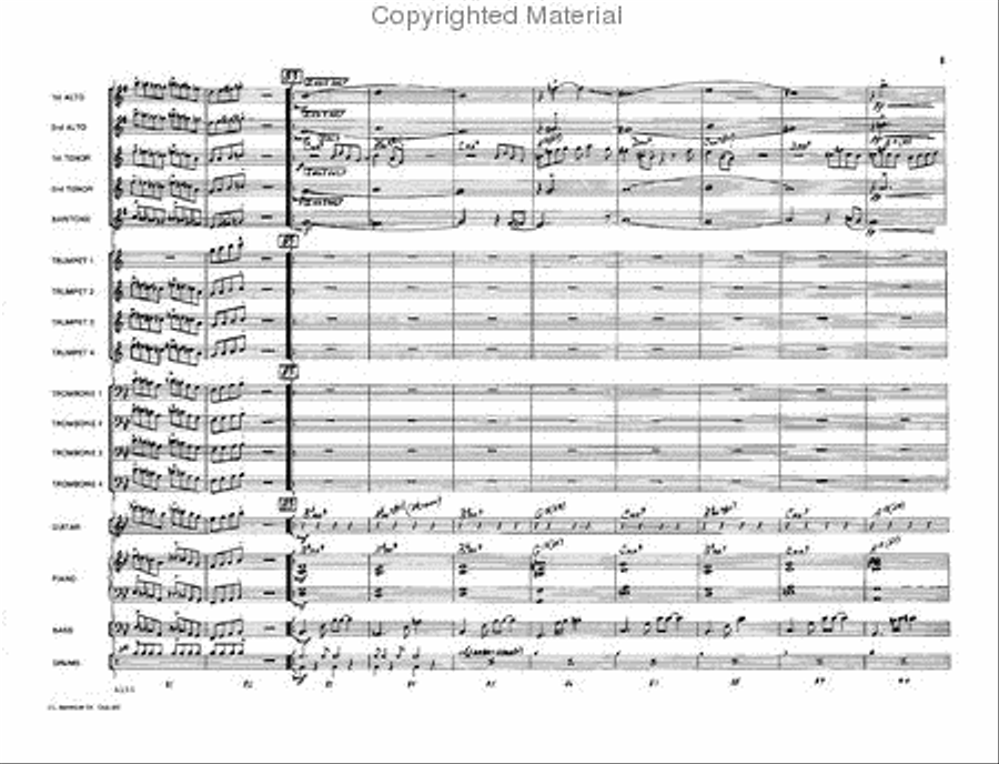 Your Sister's Samba Jazz Ensemble scores gallery preview page 10