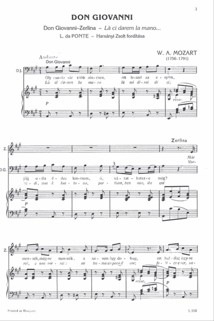 Berühmte Opernduette Sopran und Bariton Baritone Horn scores gallery preview page 2