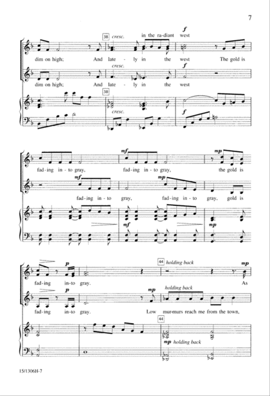 The River Sleeps Beneath the Sky SSA scores gallery preview page 7