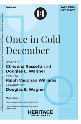Book cover for Once in Cold December