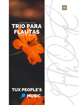 Book cover for Trio para flautas