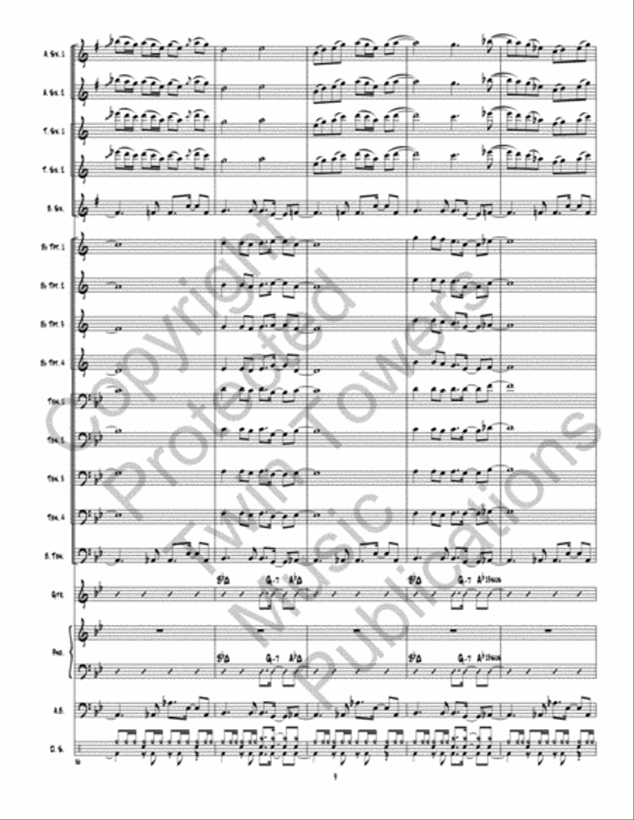 Its All Good Jazz Ensemble scores gallery preview page 10
