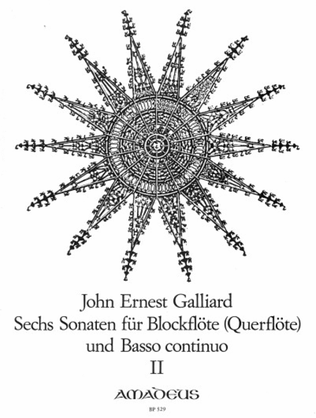 Book cover for 6 Sonatas Vol. 2