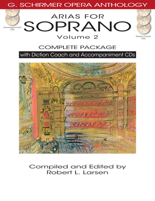 Book cover for Arias for Soprano, Volume 2 – Complete Package