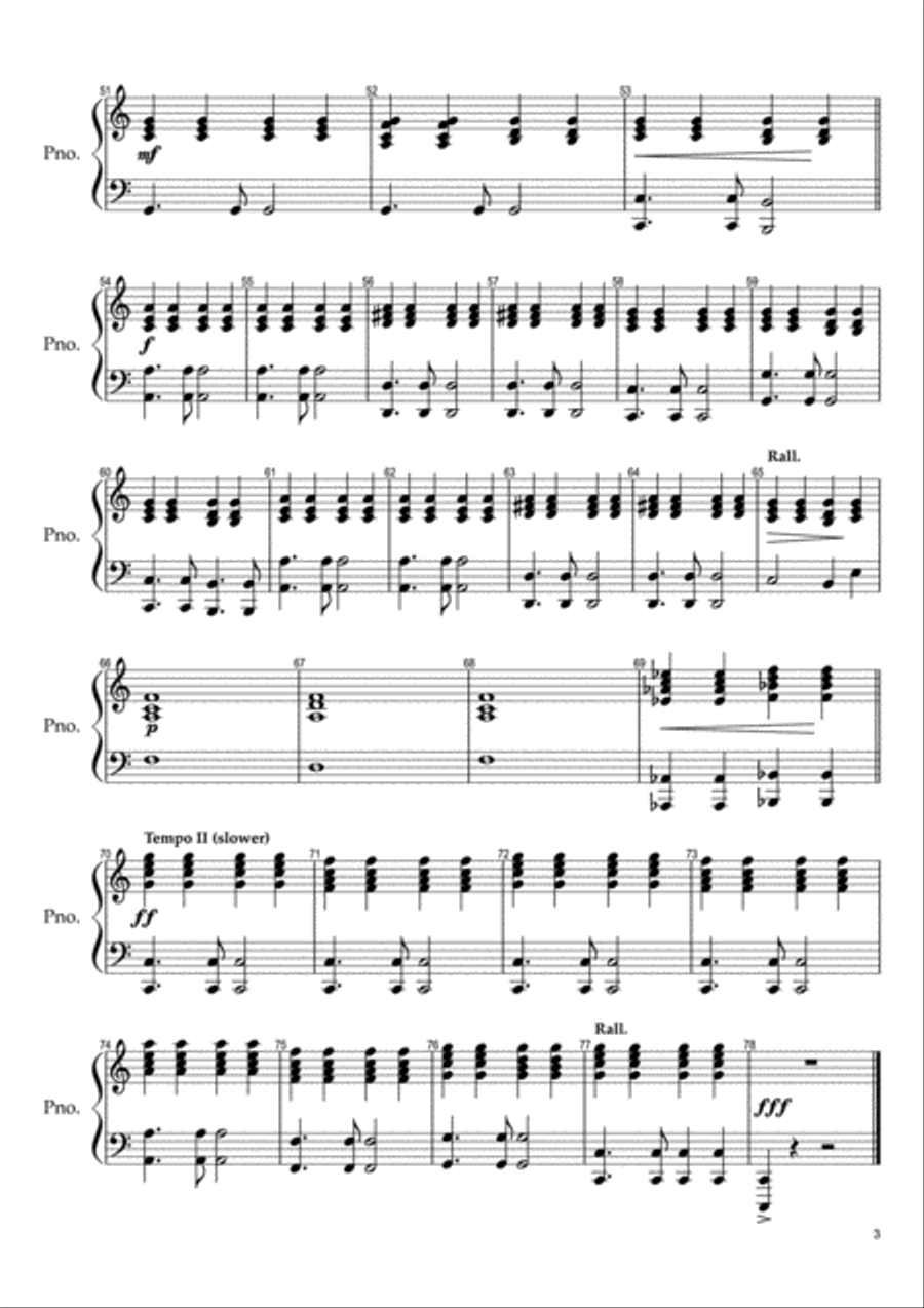 Come What May Small Ensemble scores gallery preview page 3
