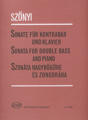 Sonate für Kontrabass und Klavier