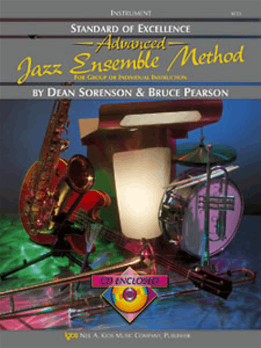Standard of Excellence Advanced Jazz Ensemble Book 2, Baritone Saxophone Jazz Ensemble scores gallery preview page 1