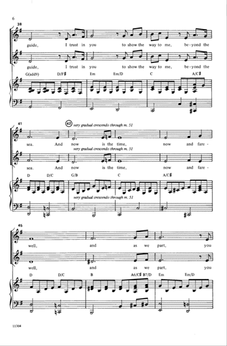 Like an Eagle Choir scores gallery preview page 5