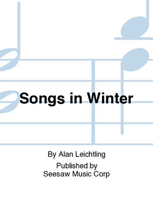 Book cover for Songs in Winter