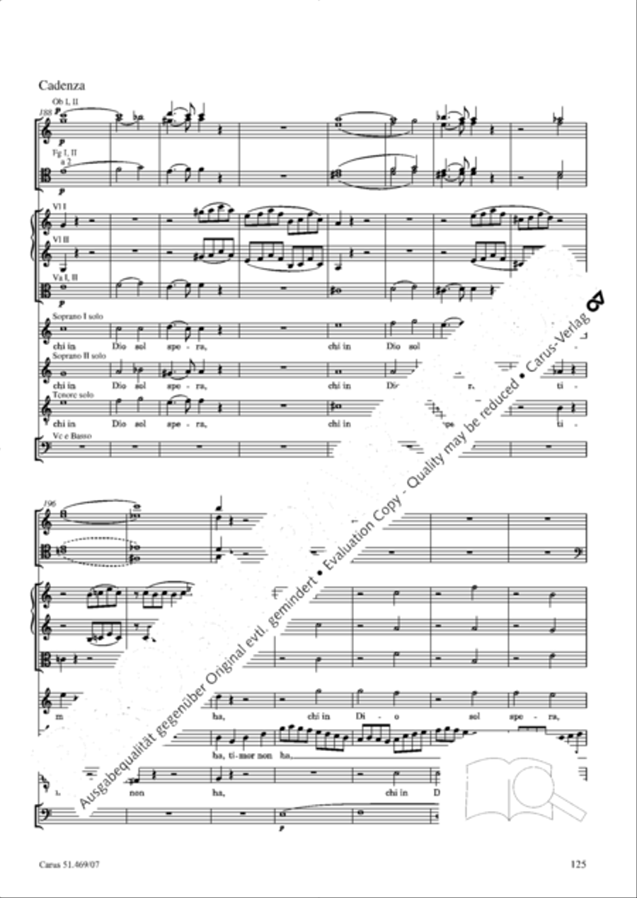 Davide penitente 4-Part scores gallery preview page 138
