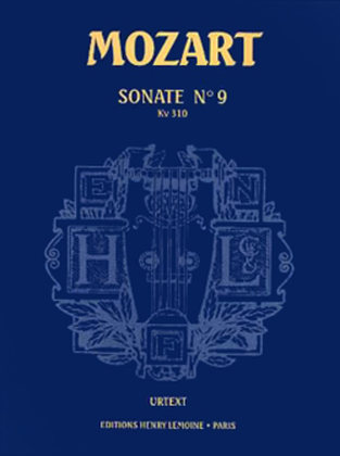 Book cover for Sonate No. 9 KV310