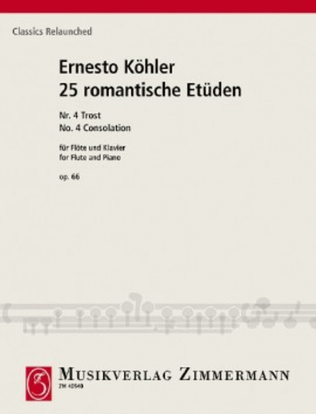 Book cover for 25 romantische Etüden