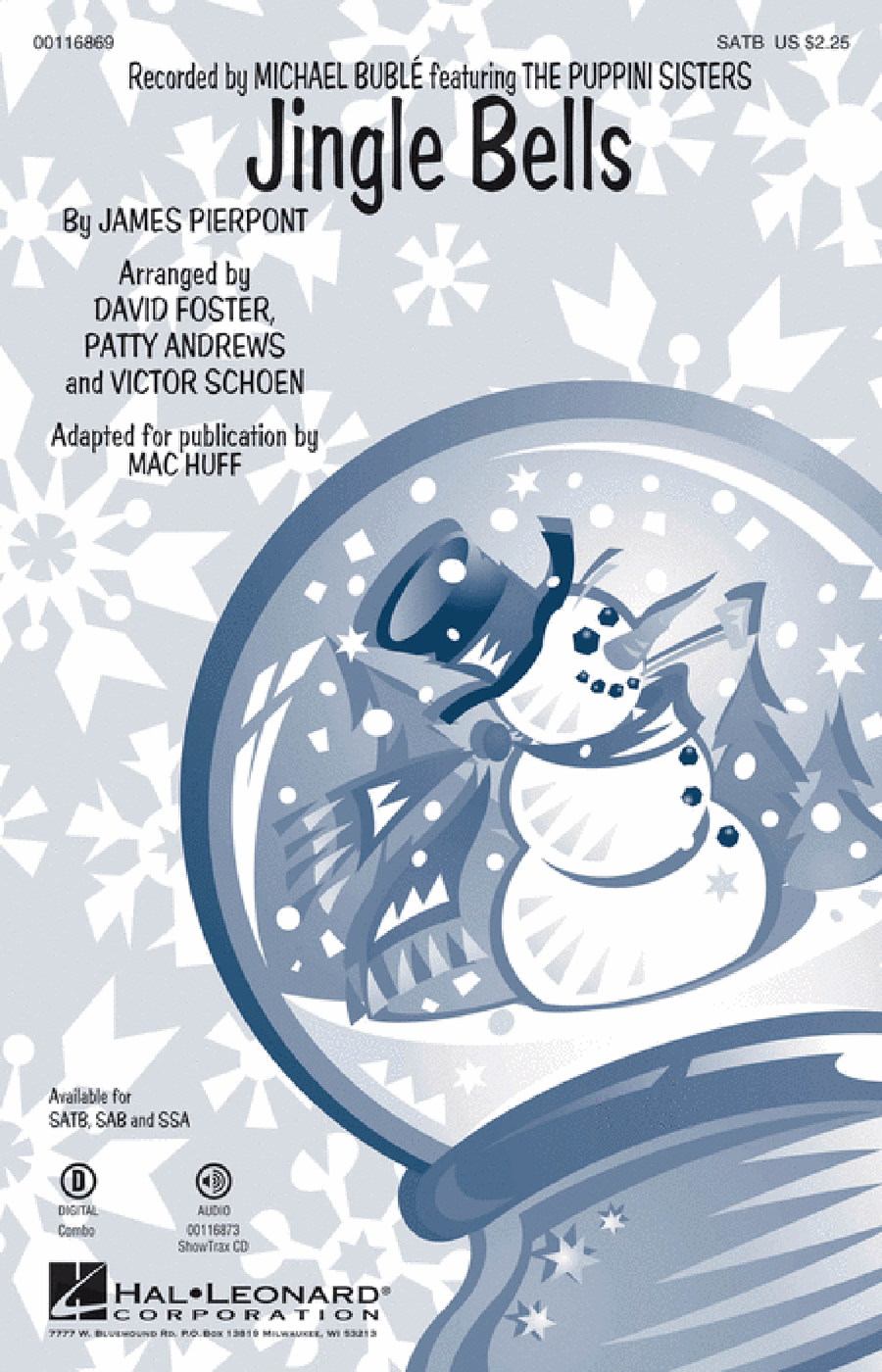 Jingle Bells 3-Part scores gallery preview page 1