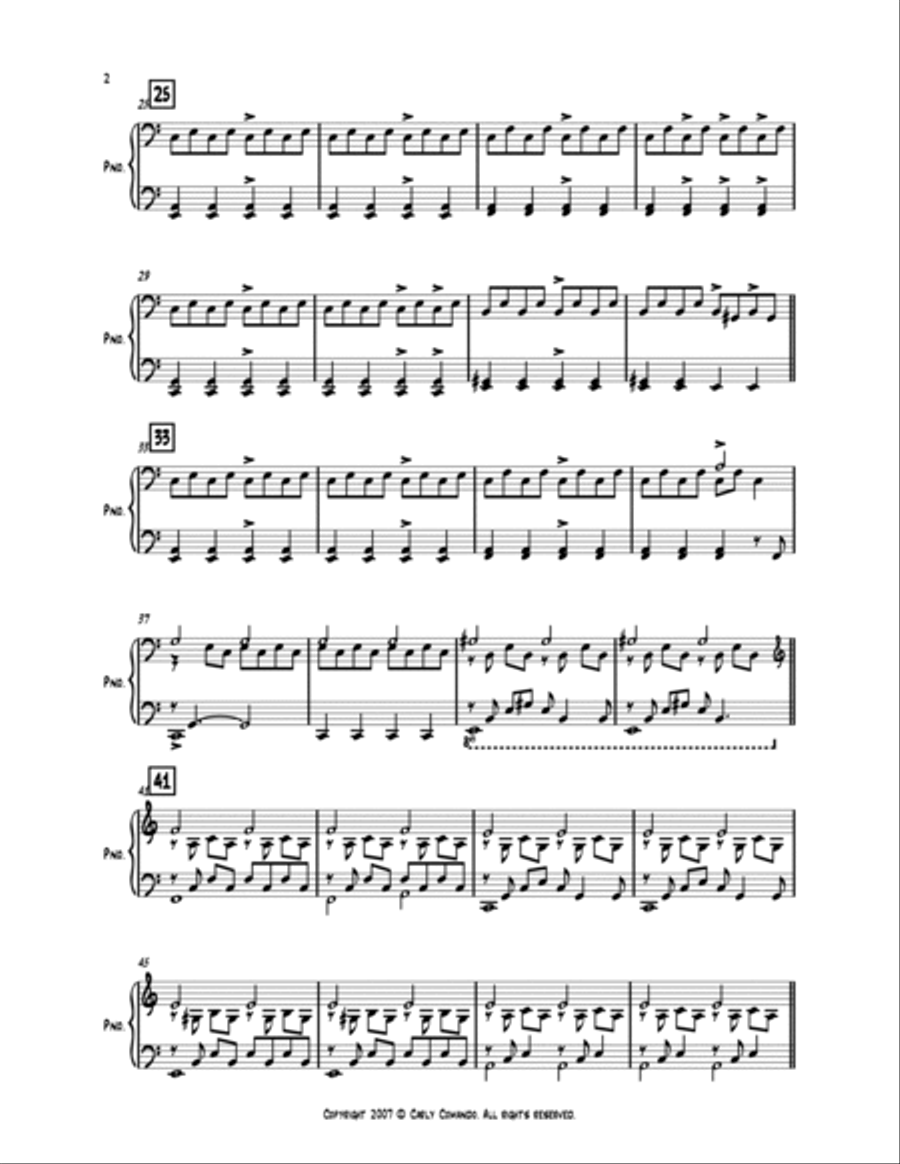 Everyday Piano Solo scores gallery preview page 2