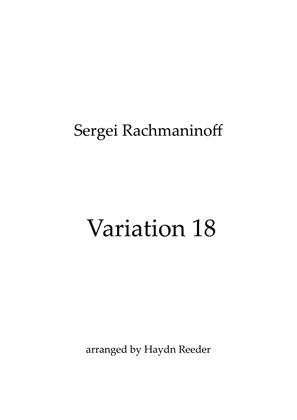 Book cover for Variation 18