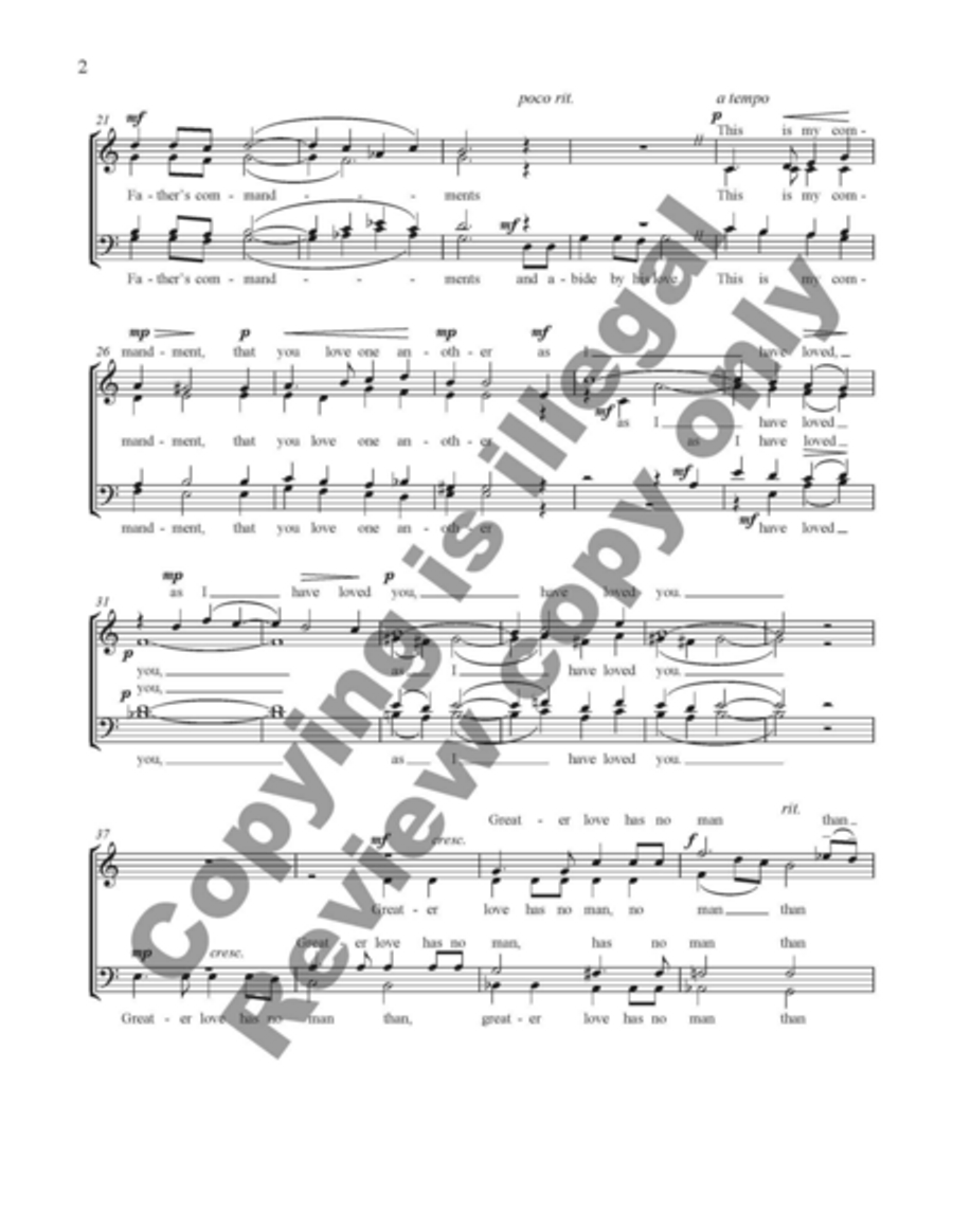 So Have I Loved You 4-Part scores gallery preview page 6