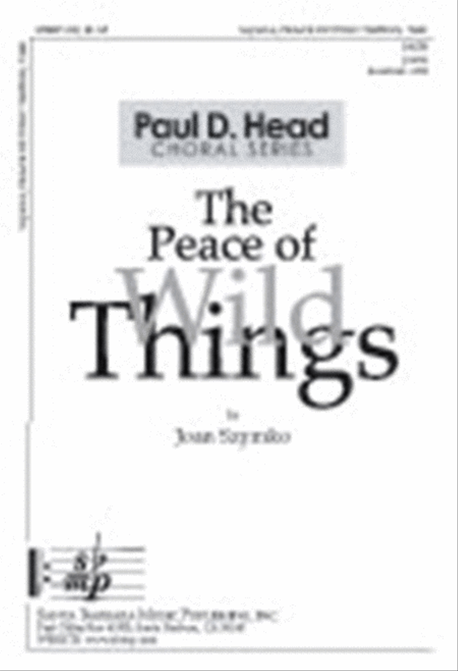The Peace of Wild Things The Peace of Wild Things 4-Part scores gallery preview page 1