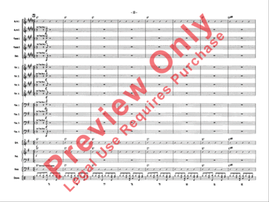 One Mint Julep Jazz Ensemble scores gallery preview page 13