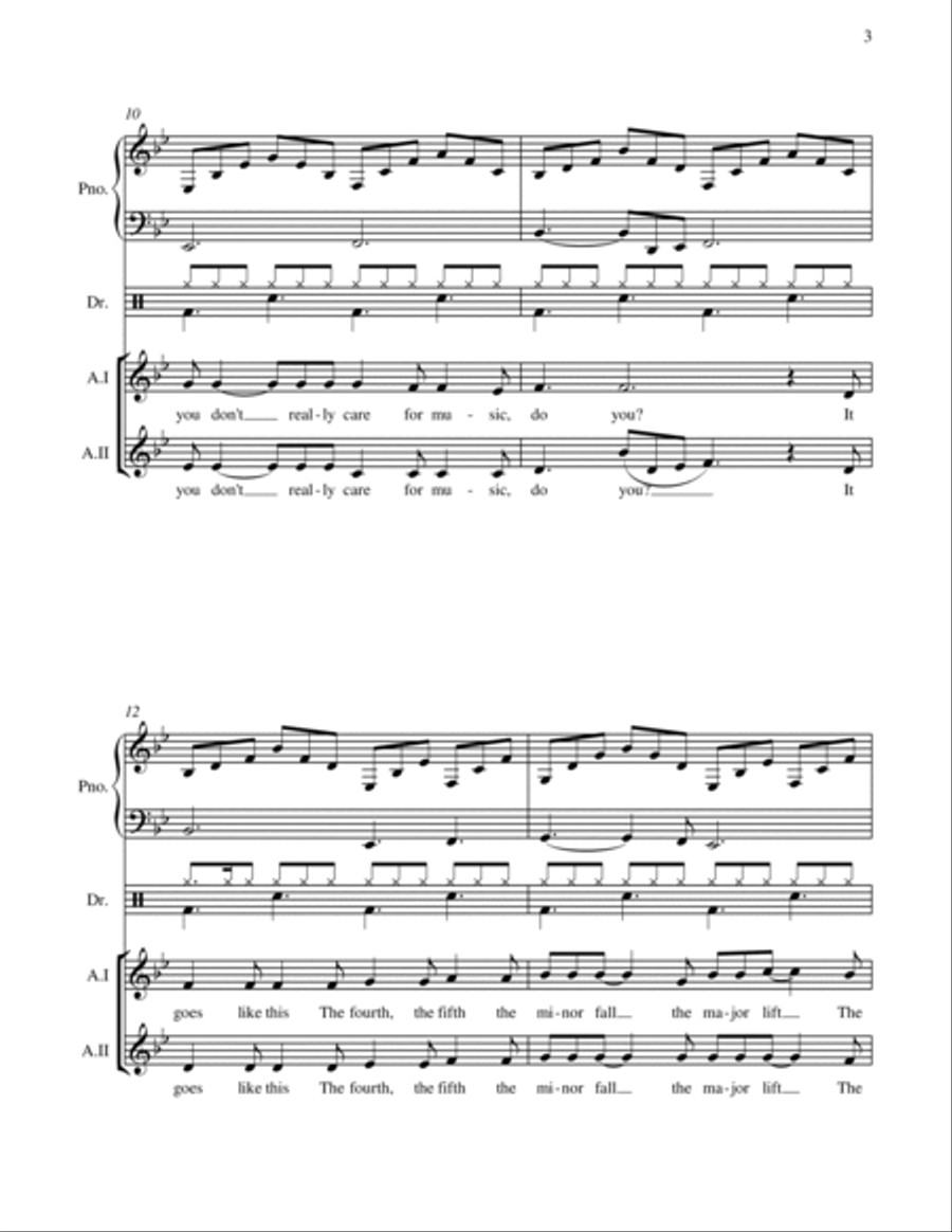Hallelujah Alto Voice scores gallery preview page 6