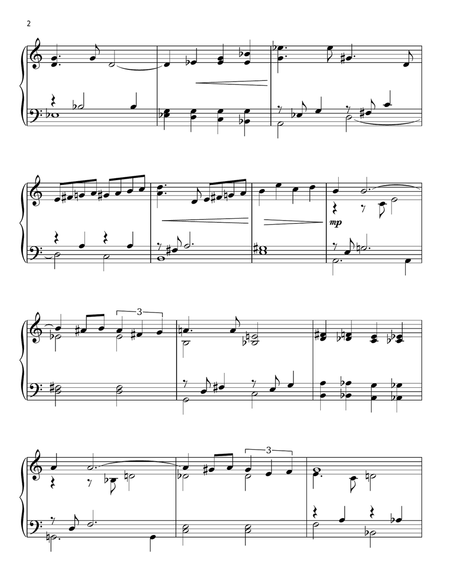 Laura Easy Piano scores gallery preview page 2