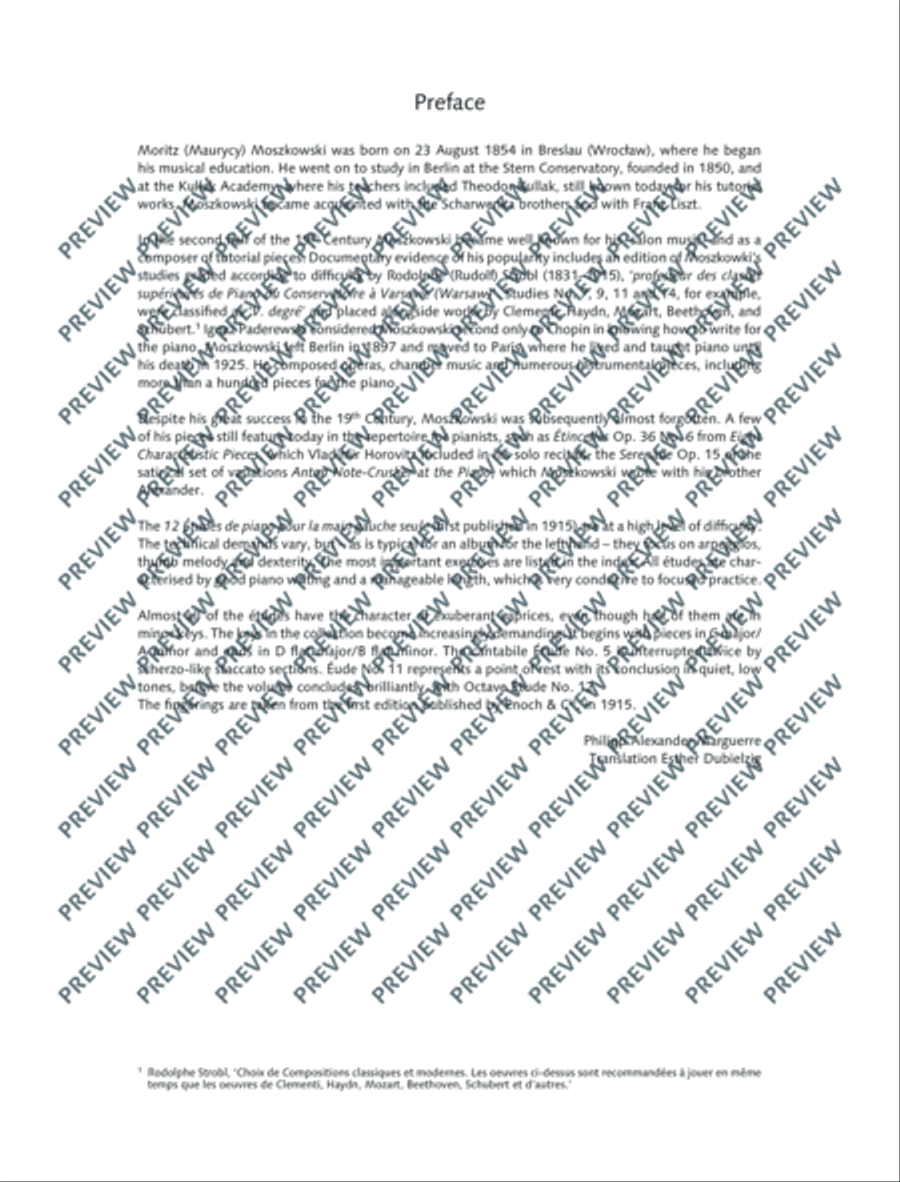 12 Etudes for the Left Hand Piano Method scores gallery preview page 4
