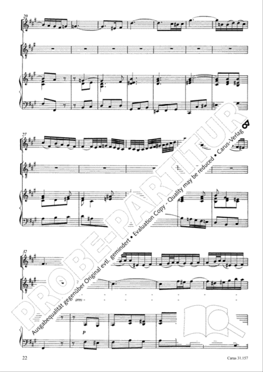 Lord, do not depart until I am blessed (Ich lasse dich nicht, du segnest mich denn) TB scores gallery preview page 23