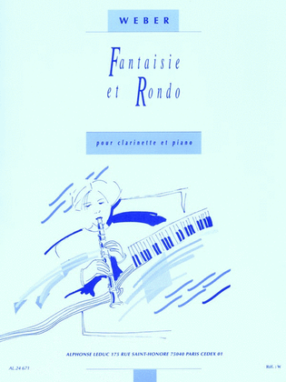 Book cover for Fantaisie Et Rondo (clarinet & Piano)