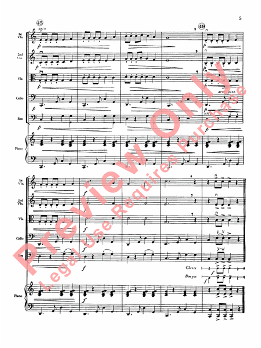 Petite Tango Petite Tango String Orchestra scores gallery preview page 8