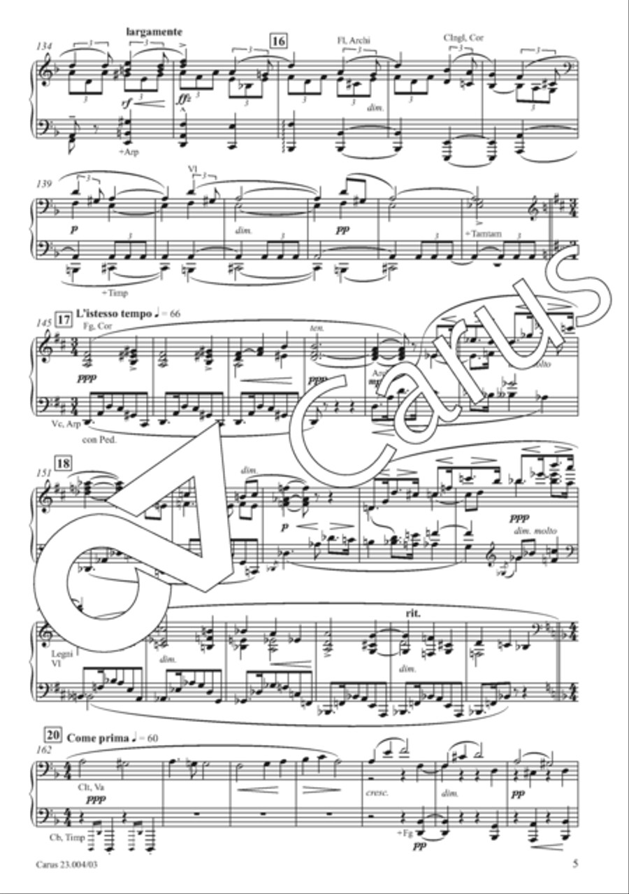The Dream of Gerontius Divisi scores gallery preview page 12