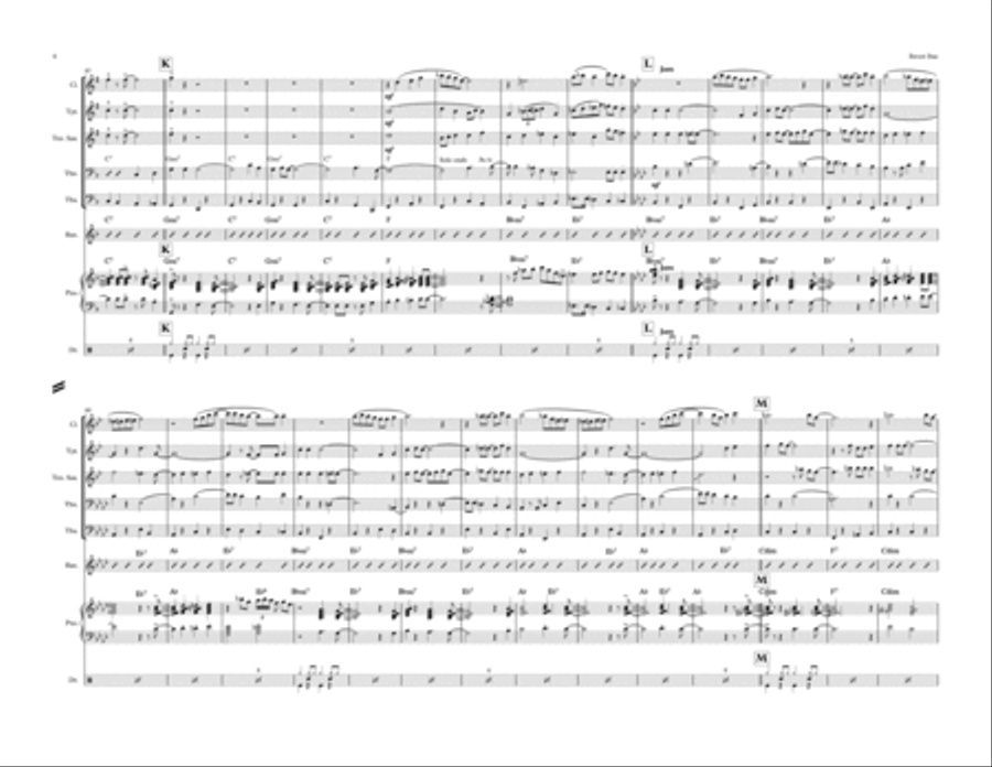 Sweet Sue-just You Large Ensemble scores gallery preview page 4