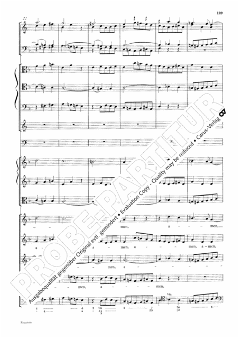 Requiem Requiem 4-Part scores gallery preview page 116