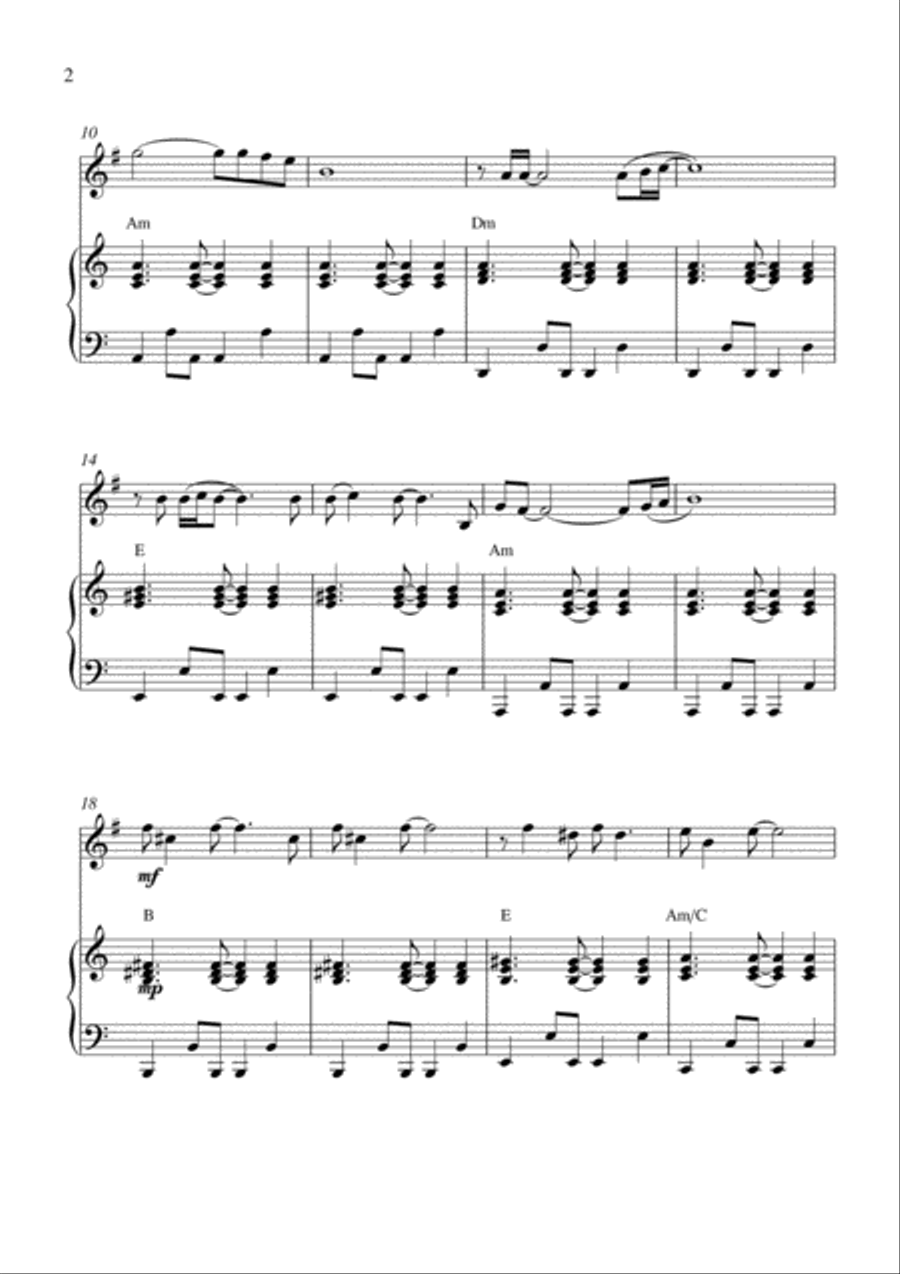 Friends Never Say Goodbye from THE ROAD TO EL DORADO English Horn scores gallery preview page 2